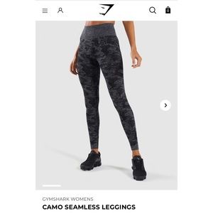 New Gymshark Seamless Camo Leggings